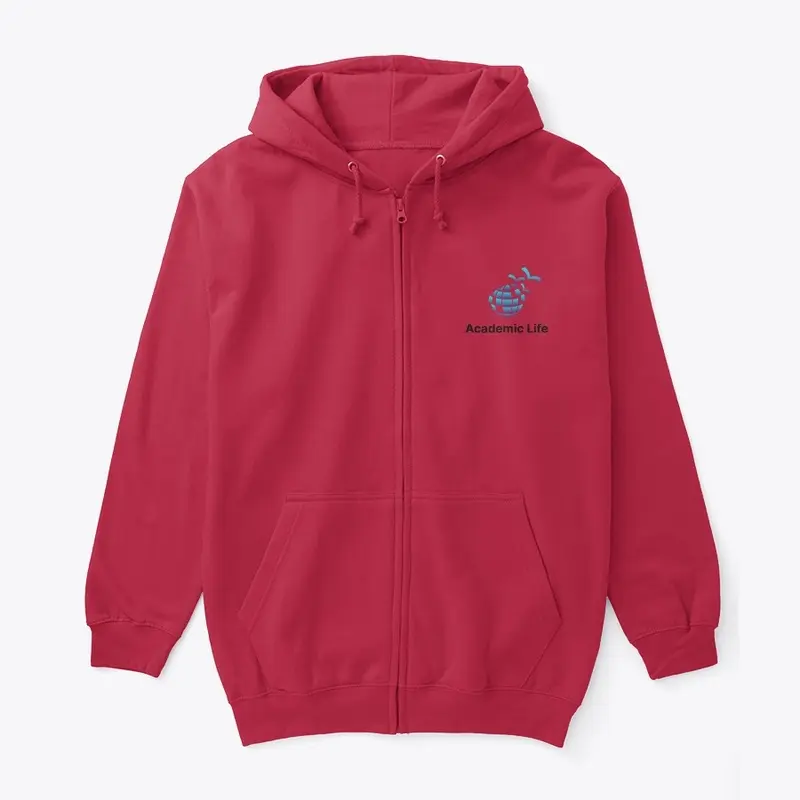 Academic Life full zip hoodie